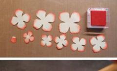 Как сделать бумажные цветы для скрапбукинга своими руками Цветы плоские для скрапа своими руками шаблоны